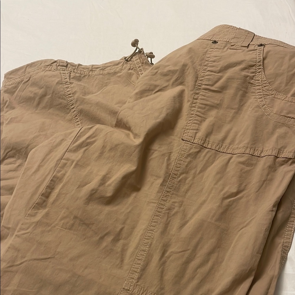 2 pairs Casual brown and black Pants cargo style